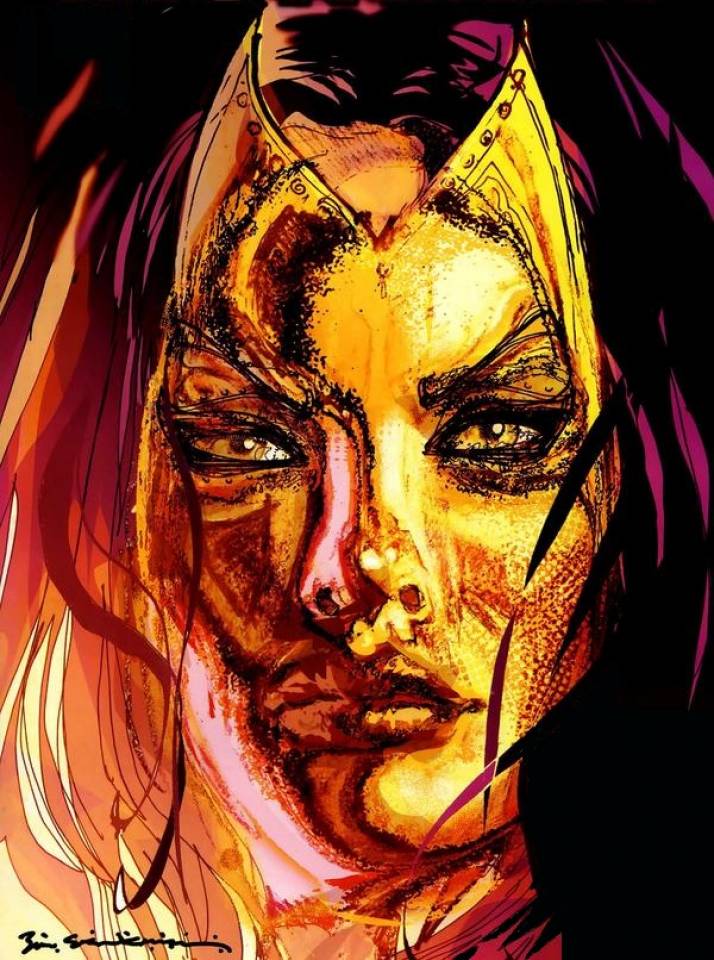 Madame Masque by David Aja (Invincible Iron Man #8 variant)