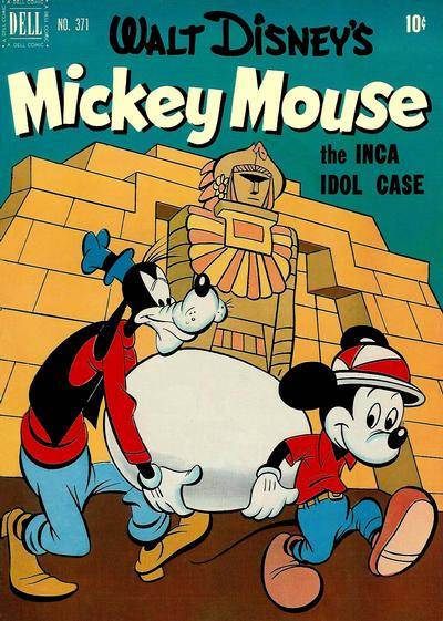 Four Color #371 - Walt Disney's Mickey Mouse : The Inca Idol Case (Issue)