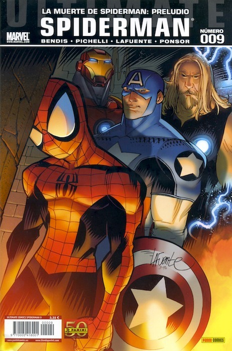 Ultimate Comics: Spiderman #9 - La muerte de Spiderman: Preludio (Issue)