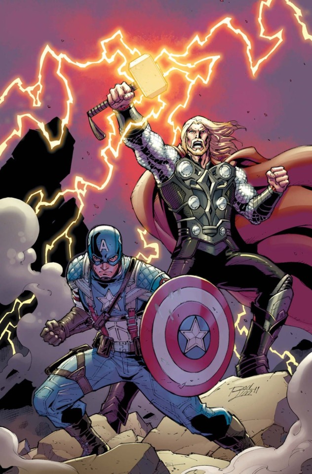 Thor and Captain America team 2