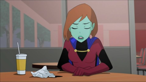 Miss Martian from the movie Justice League Vs. The Fatal Five