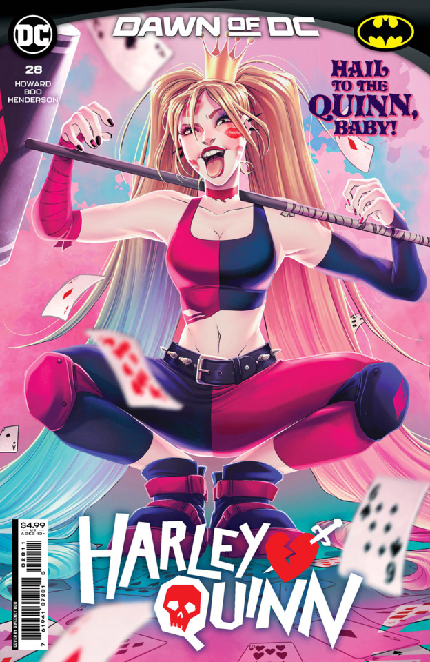 Harley Quinn #28 - Girl in a Crisis, part 1; Lovely Angel Harley Quinn