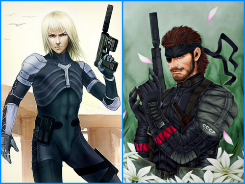 MGS1 Solid Snake & Venom Snake VS MGS2 Raiden & Big Boss - Battles ...