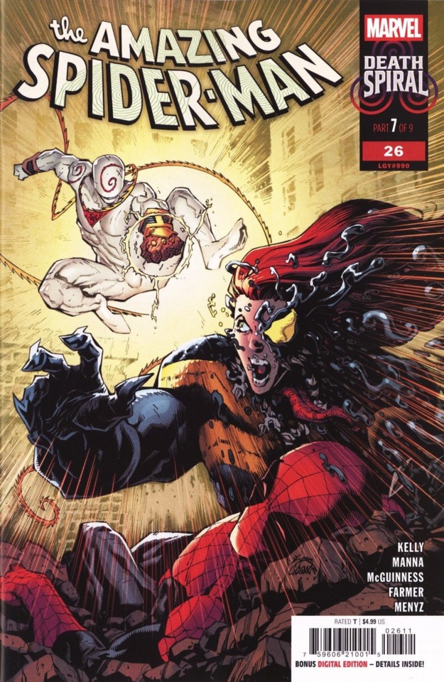 The Amazing Spider-Man #26: Death Spiral Part 7 of 9 cover