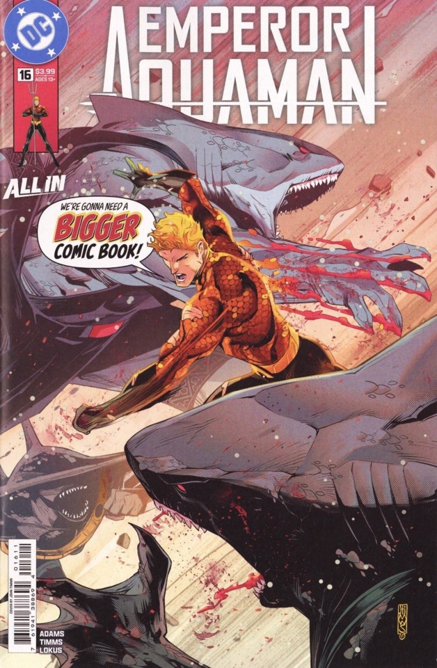 Emperor Aquaman #16 cover