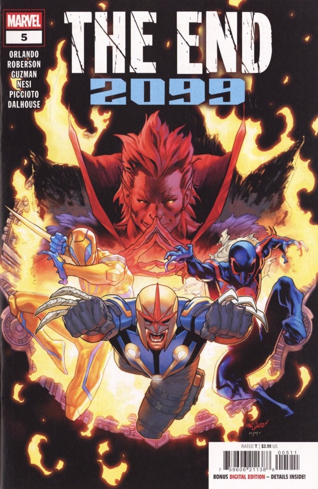 The End 2099 #5 cover