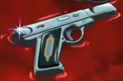 An Evoker as it appears in the Persona 3 anime movie adaptation