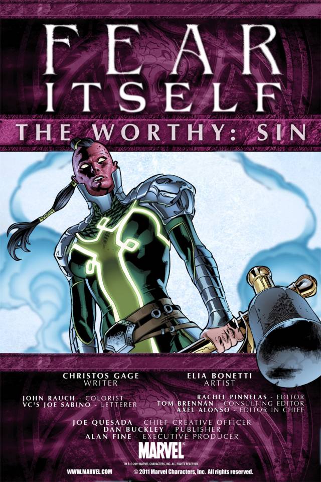 Fear Itself The Worthy Volume Comic Vine