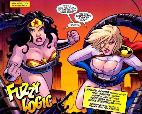  Amanda Conner's Awesome Team-up of WW and PG!