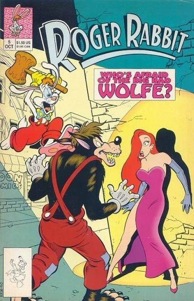 Roger Rabbit #5 - Who's Afraid of the Big Bad Wolfe? (Issue)