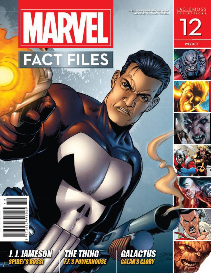 Issue 12. Marvel fact files. Fact file.