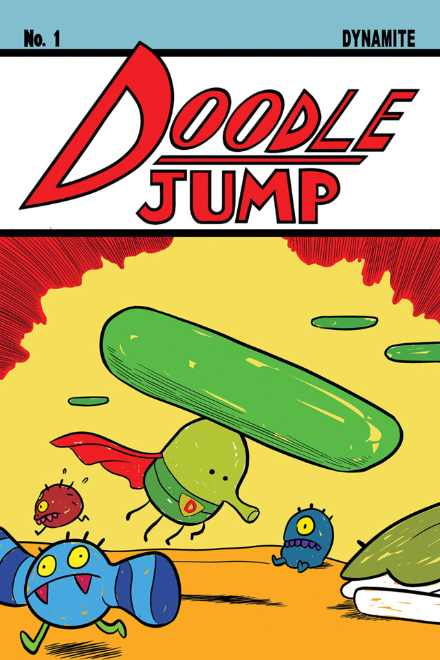Doodle Jump #2 Video Game Homage Exclusive Variant
