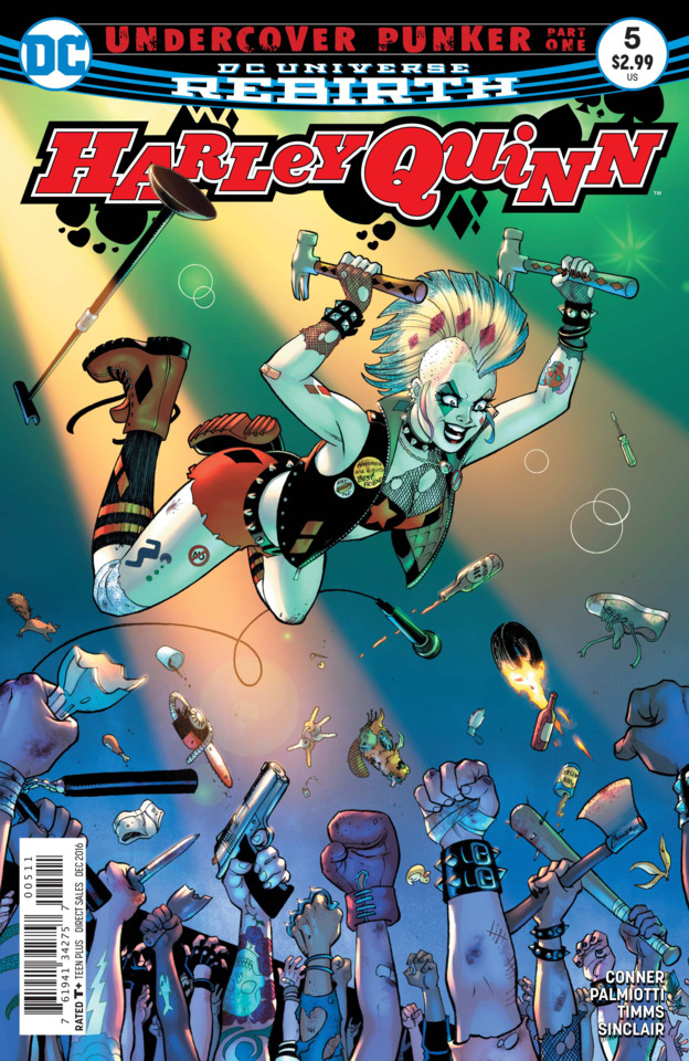 Harley Quinn #5 - Undercover Punker Part 1: Eat To This Beat! (Issue)
