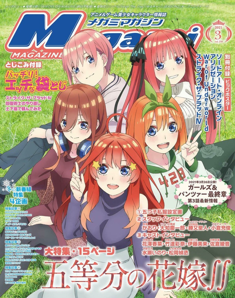 Megami Magazine 250 Vol 250 Issue