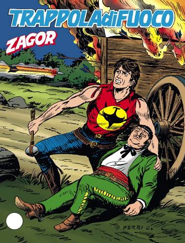 Zagor 498 Trappola Di Fuoco Issue