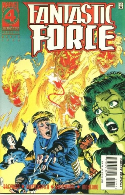 Fantastic Force #10 August 1995 Marvel Comics 