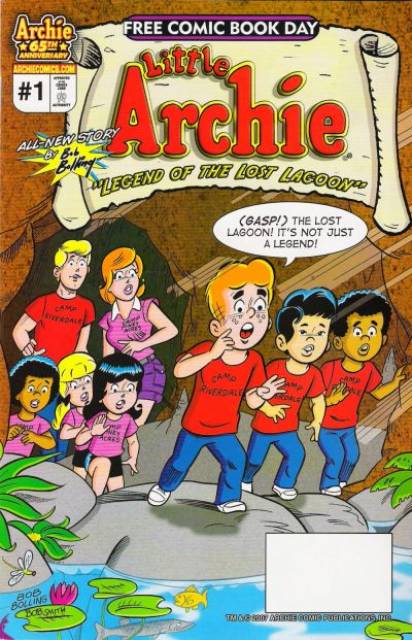 Little Archie, The Legend of the Lost Lagoon, Free Comic Book Day Edition