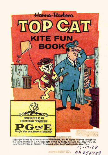 Top Cat Kite Fun Book
