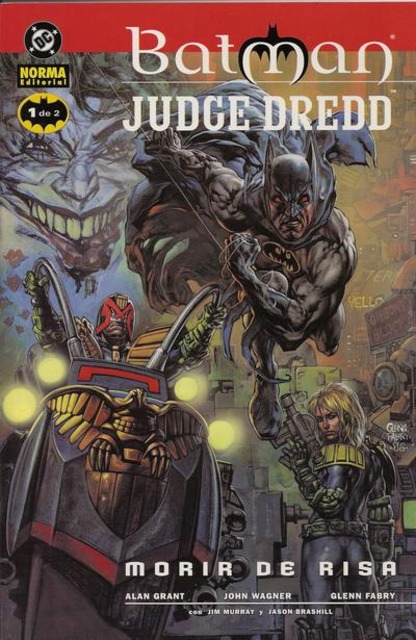Batman / Judge Dredd: Morir de risa