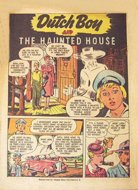 Dutch Boy and the Haunted House