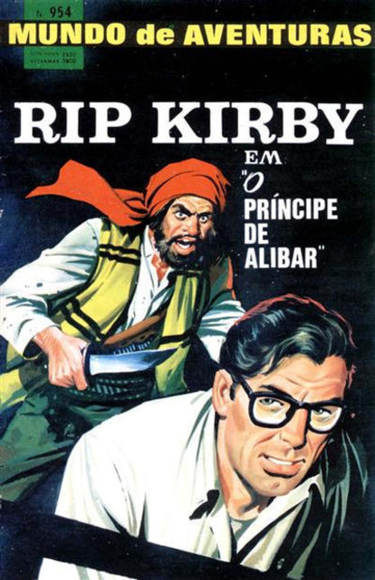 Rip Kirby em "O Principe de Alibar"