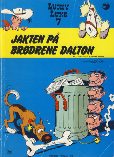 Lucky Luke 7 Jakten Pa Brodrene Dalton Issue
