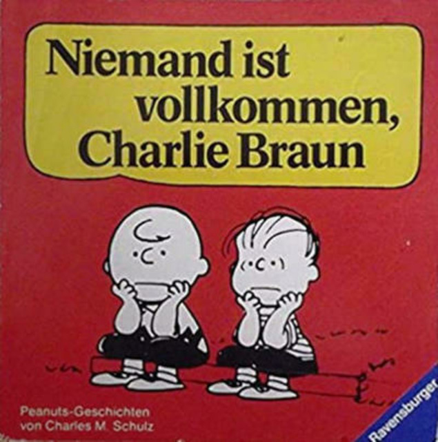 Du bist süß， Charlie Braun! スヌーピードイツ語