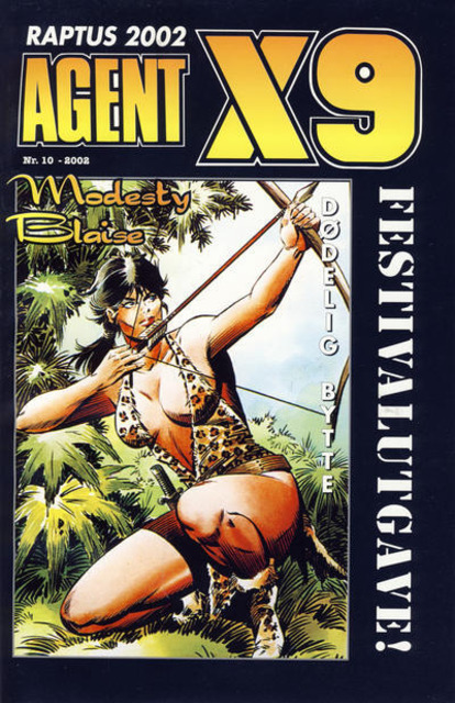 Agent X9 Raptus 2002 festivalutgave