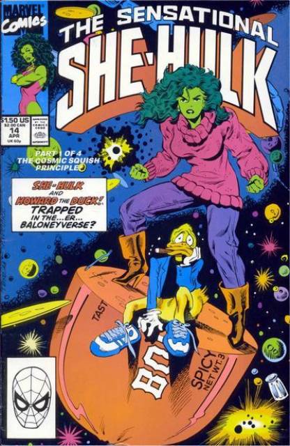 Sensational She-Hulk # 12 Steve Leialoha & Trina Robbins USA, 1990