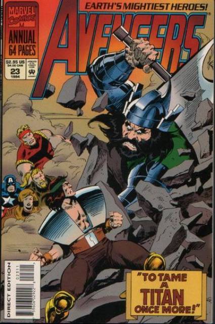 Avengers Annual # 20 USA, 1991 