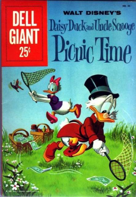 Daisy Duck and Uncle Scrooge Picnic Time