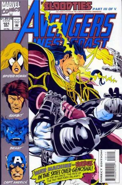 USA, 1993 Avengers West Coast # 97 