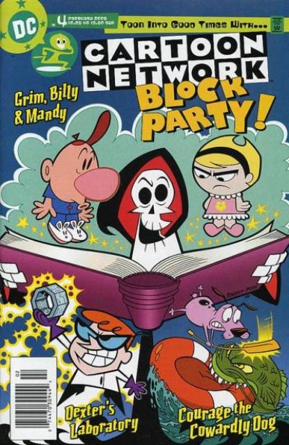 Cartoon Network Block Party 4 Grim S Bedtime Stories Dexter Vs Mandark Drool In The Gene Pool Monkeying With Octopi Issue
