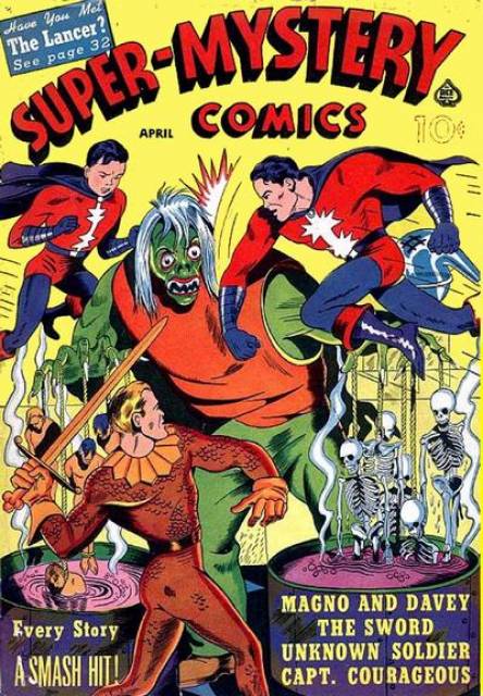 Super-Mystery Comics poster