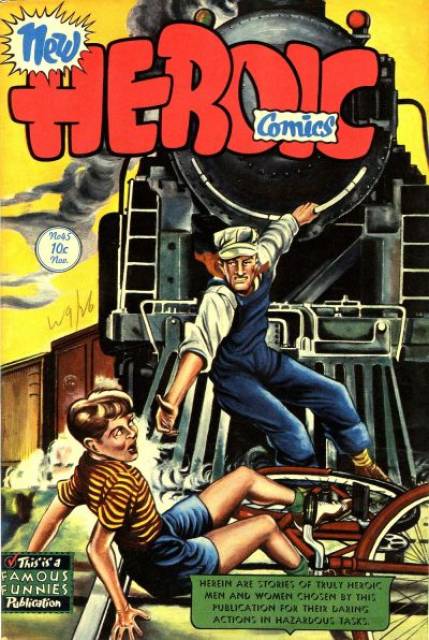 New Heroic Comics poster