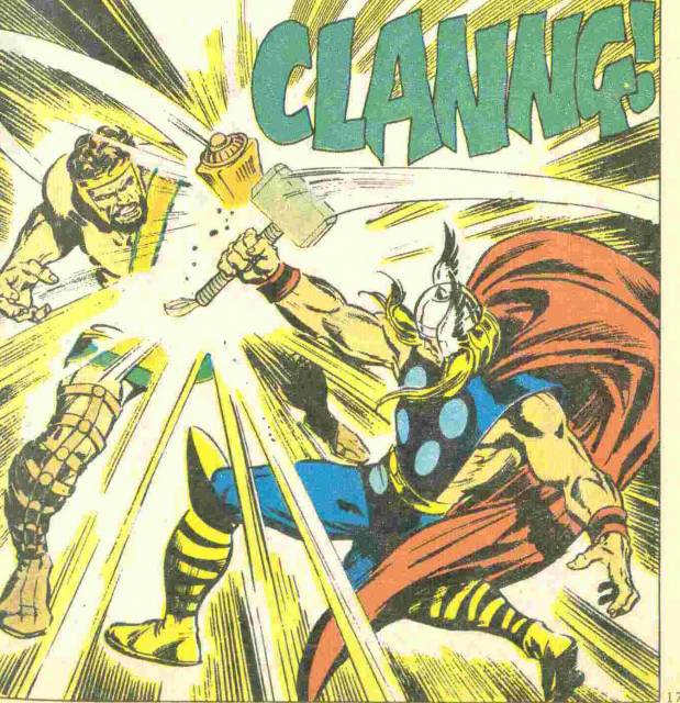 Weapon-masters: Thor vs. Hercules!