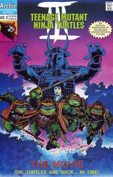 Teenage Mutant Ninja Turtles III The Movie: The Turtles are Back... In Time