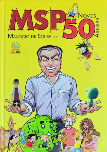 MSP Novos 50 - Mauricio de Sousa por 50 Novos Artistas