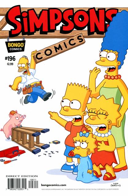 Simpsons Comics #187 FN 2012 Stock Image 