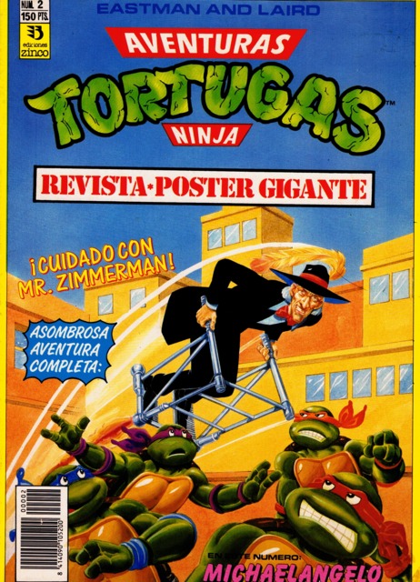 Tortugas Ninja Revista Poster