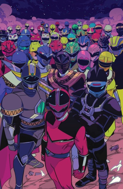 An Army of Power Rangers