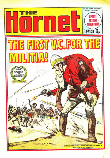 The First V.C. for the Militia!