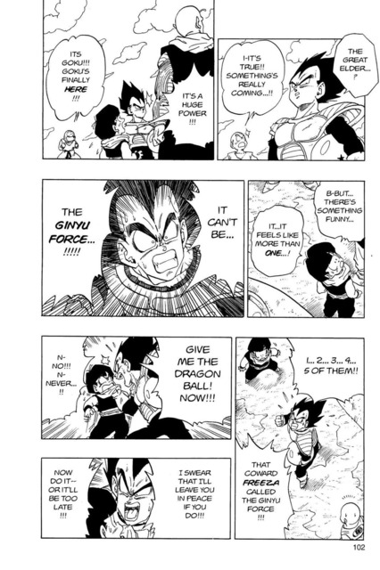 Vegeta at the very least admitted that the entire Ginyu force as one was an unstoppable enemy.