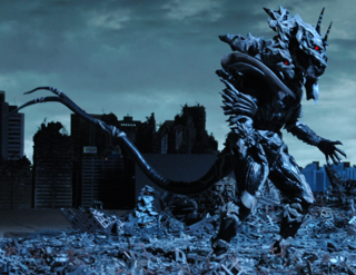 Monster X, Keizer Ghidorah's first form.