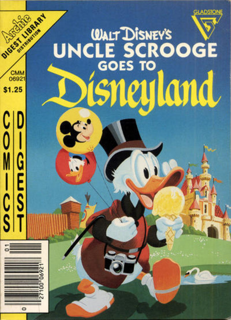Uncle Scrooge Goes to Disneyland Comics Digest