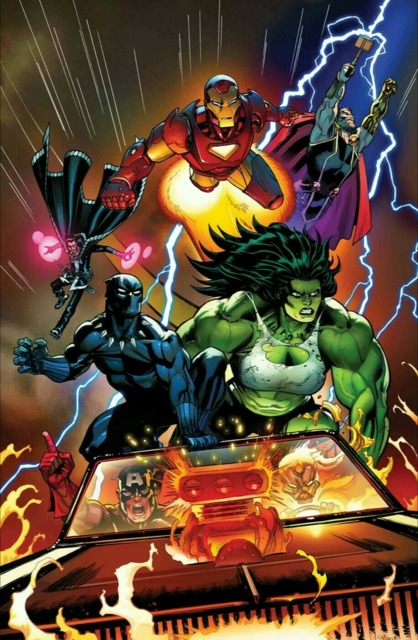 She-Hulk on the Avengers