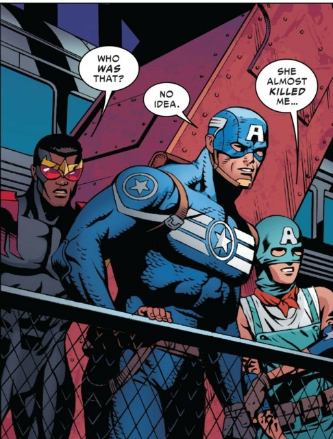 Meeting Cap and Falcon