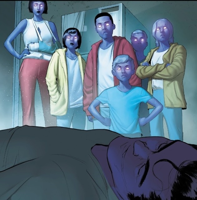 Kara and the Purple Children overpower Ben