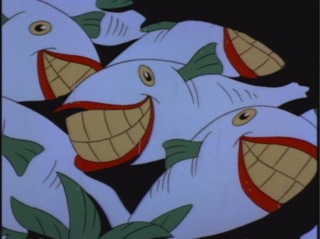 Joker Fish in Batman: The Animated Series.