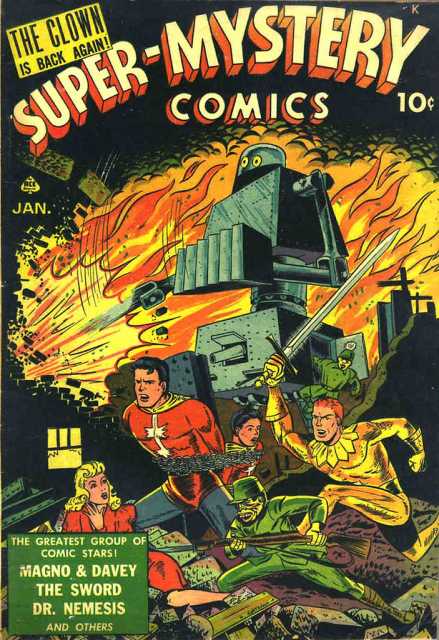 Super-Mystery Comics poster